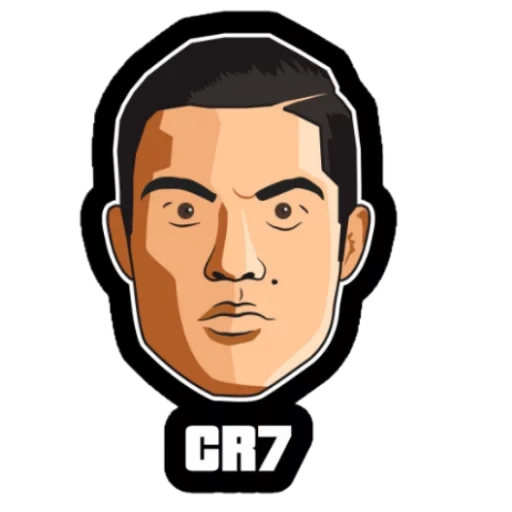 icônes, ronaldo, norme nationale cr7, cr 7 logo, cr 7 cristiano ronaldo