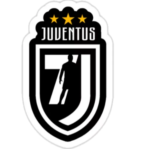 juventus, emblema da juventus, logotipo fc juventus, emblema do clube da juventus, emblema do clube de futebol da juventus