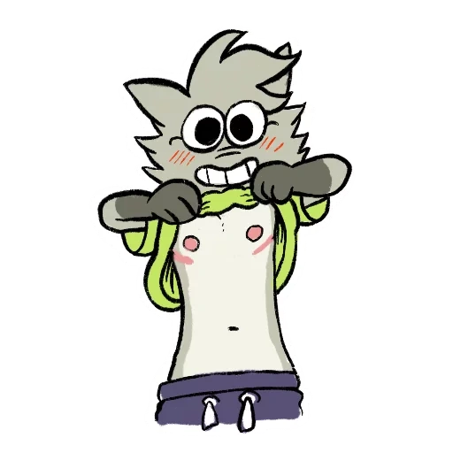 anime, character, furri is beautiful, zabivaka yiffing, furi diaper clog