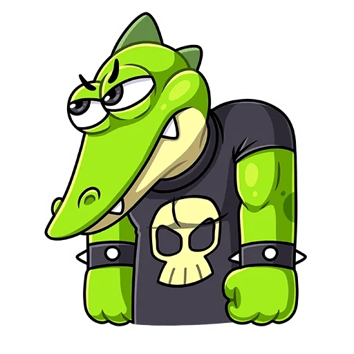 crocker, i coccodrilli, goblincore, croc il coccodrillo