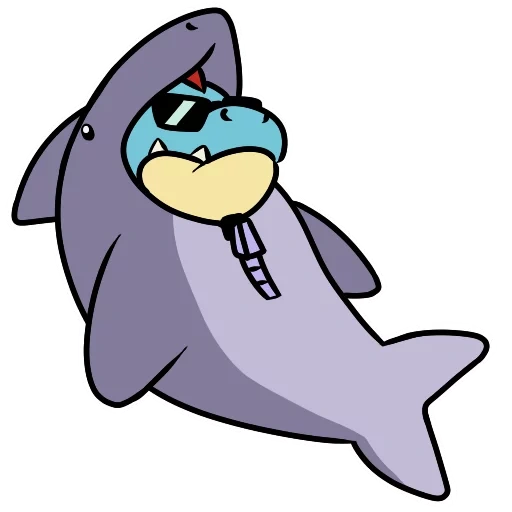 tiburón, tiburón de mario, sharpi sharp, tiburón blocey, tiburón de dibujos animados