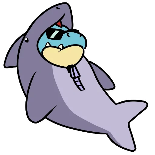 requins, mario akula, requin senpai, shark bulo sea, cartoon shark