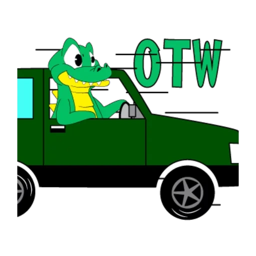 auto, evacuator, auto car, the car is a crocodile, car car