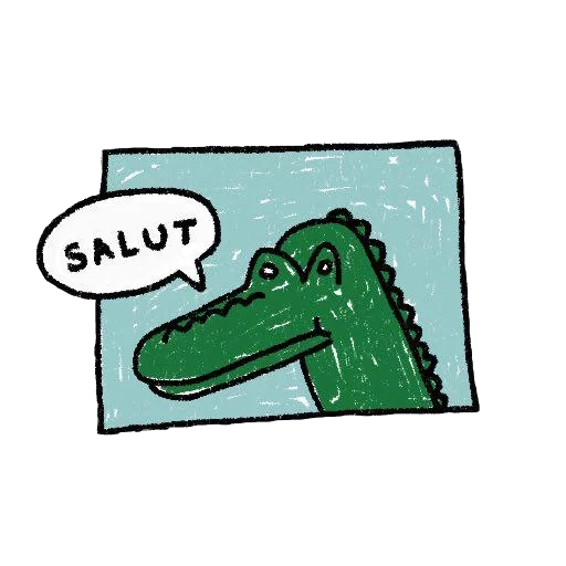 crocodile, une blague amusante, humour anglais