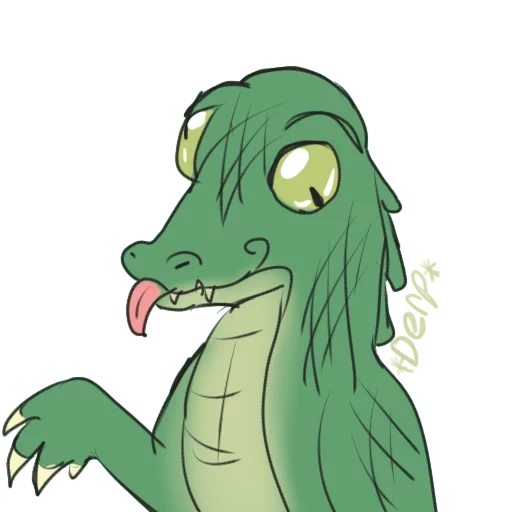 crocodilo, crocodilo fofo, crocodilo gama, pintura de crocodilo, crocodilo chuta os dentes