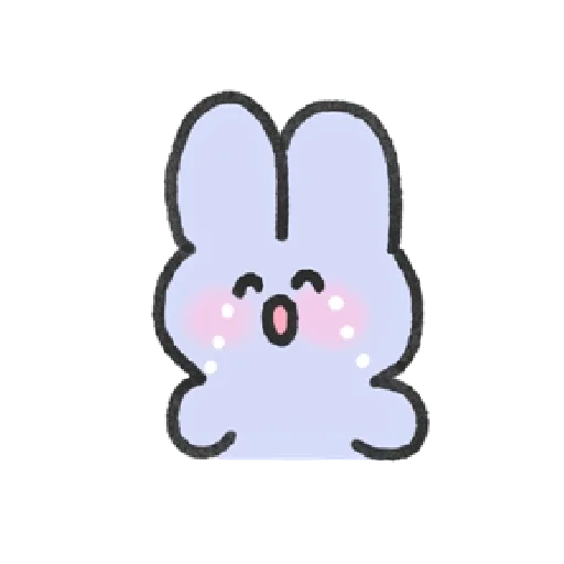 cute, rabbit, kawai drawings, cute drawings, white rabbit soup