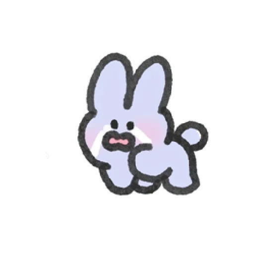 bunny, bunny, rabbit, emoji rabbit, white rabbit soup