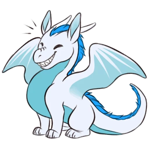 dragons, dear dragon, ice dragon, dragon srisovka, drawings of pokemon dragons