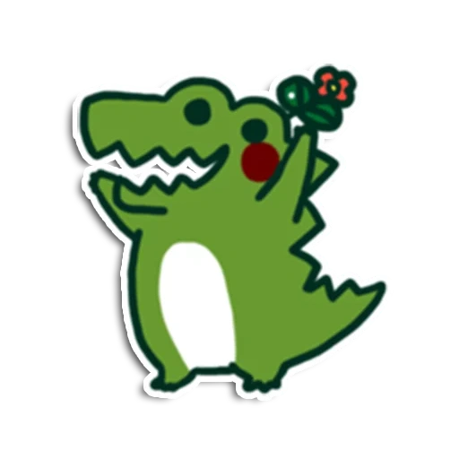 vasapu, dinosaures, les dinosaures sont mignons, dinosaure crocodile