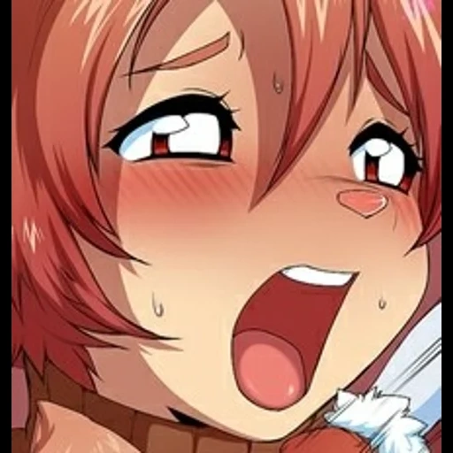 anime, ahegao, tian ahegao, anime tian ahegao