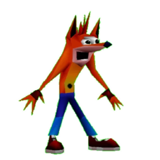 scratch, crash bandicoot, sfondo del bandito di kresh, crash bandikut woah, crash bandikut greenskrin