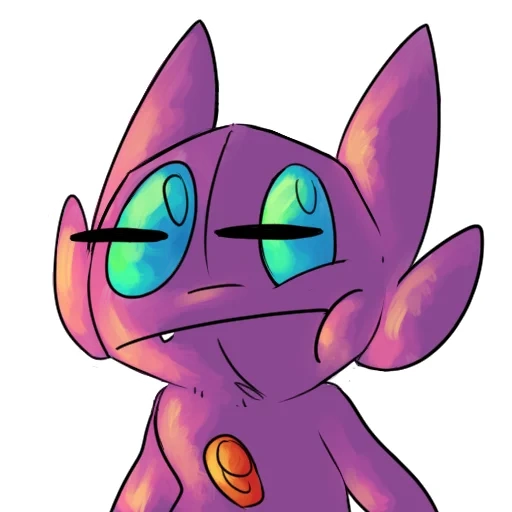 anime, sable katze, pokemon sableye, pokemon zeichnungen, pokemon mega sableye