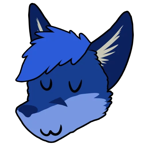 lobo, lobo favicon, frey lobo azul, animación zorro azul