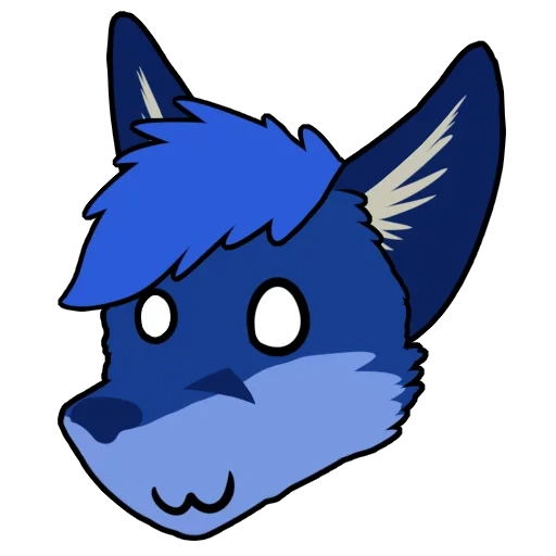 lupo, emoticon lupo, favicon wolf, fury blue wolf, un personaggio immaginario