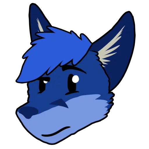 wolf, favikon wolf, furriblauer wolf, erfundener charakter, animatronics fox blue