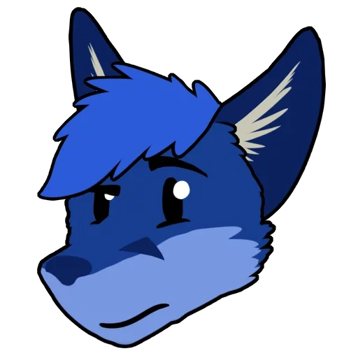 lobo, lobo favicon, lobo frye, personagens fictícios, raposa de anime azul