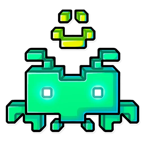 pixels svg, space invaders, capteur de pixels, icône space invaders, film pixel space invader