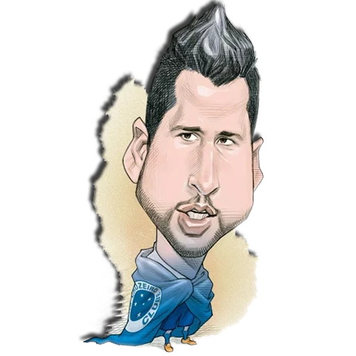 sharg, ladegeräte, lad realismus, lustige cartoons, karikatur adam sandler