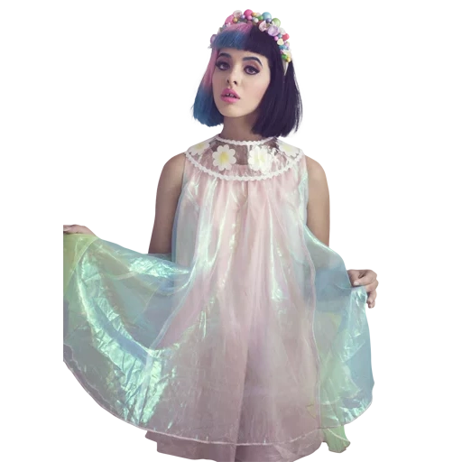 melani martinez, abito melanie martinez, melanie martinez cry baby, melanie martinez milioni di uomini, copertina dell'album di melanie martinez