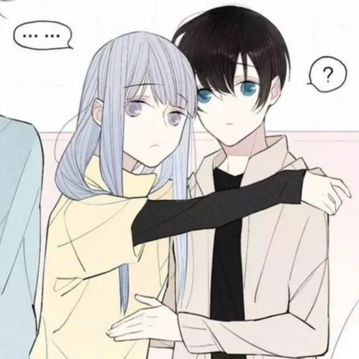 manga, anime couples, a pair of manga, manga of a couple, lovely anime couples