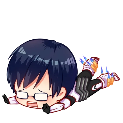 cry, crying, figure, chibi iida