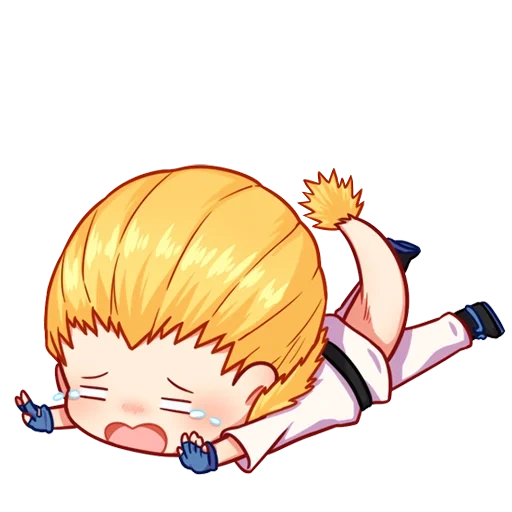 chorando, desenhos de anime, kise reta chibi