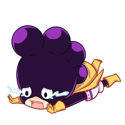 animación, crying, mineta, minolu mi academia de héroes