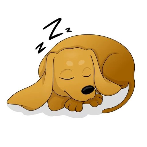 perro, perros, animales, el perro está durmiendo un vector, el perro piensa un dibujo