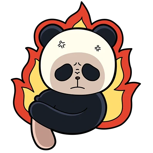 panda, panda, panda fofo, padrão de panda, ilustração de panda