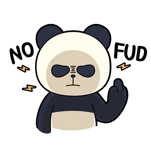 panda, panda panda, vettore di panda, disegno di panda, panda è un cartone animato carino