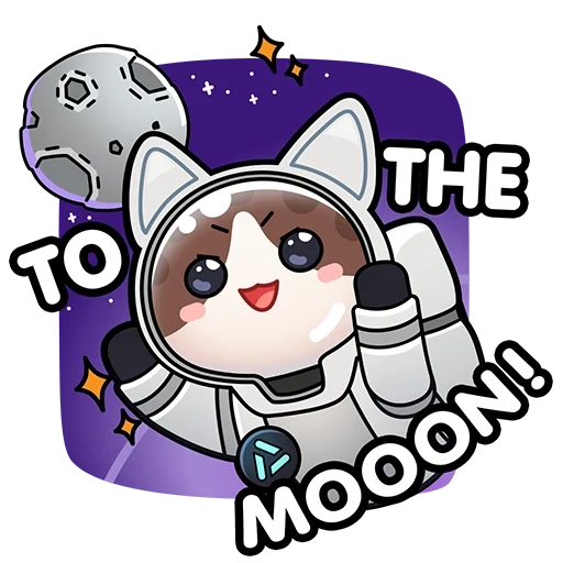 anime, seal, muffin anjing, in space, astronot keji