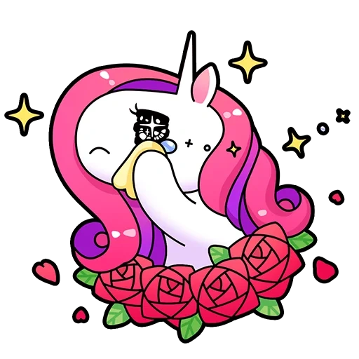 unicorn, unicorn, sweet unicorn, the unicorn is beautiful, lovely unicorns