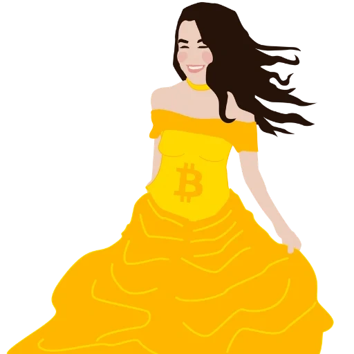 la robe est jaune, princesse avec une robe jaune, fille avec robe de salle de bal jaune, dessin clipart de la robe jaune princesse, princesse à robe jaune avec des cheveux noirs