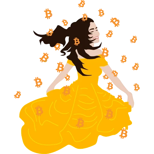 girl, female, cartoon princess, vector illustration, hand-painted girl yellow