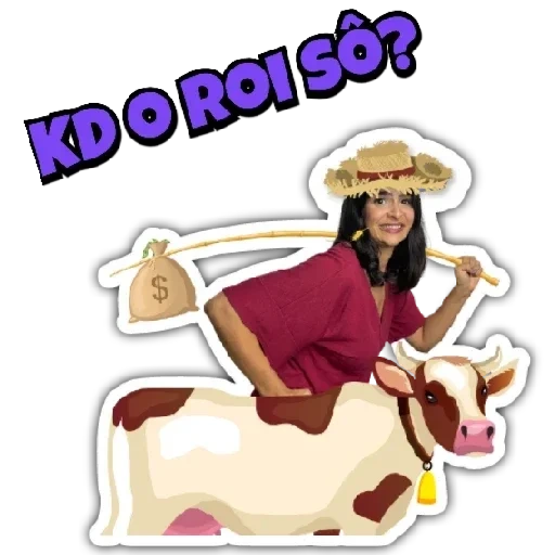 vaca, cowboy, menina, garota cowboy, vaca