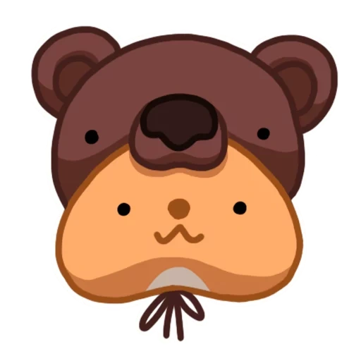 bear, ours mignon, animaux ours, cartoon d'ours, face d'ours