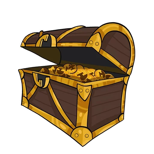 chest, gold box, golden breasts, pirate box, treasure chest