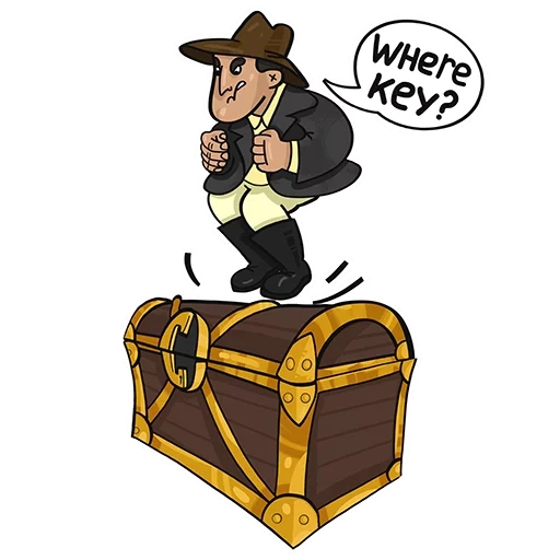 chest, treasure box, pirate box, chest cartoon, treasure chest