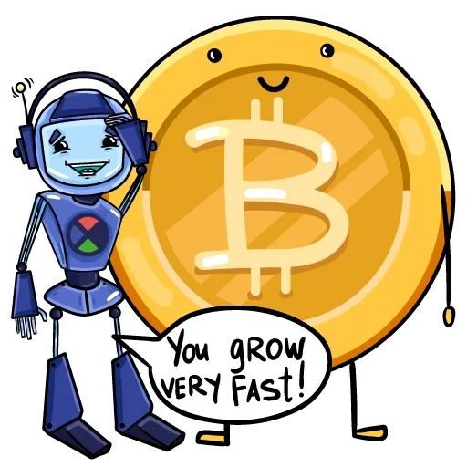 robot, moneda, bitcoin, luna bitcoin