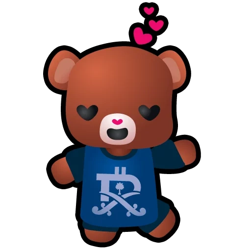teddy, urso de pelúcia, hedgehog imessage, urso de pelúcia, cartoon criativo externo da bateria 8800mah moschino brinquedos