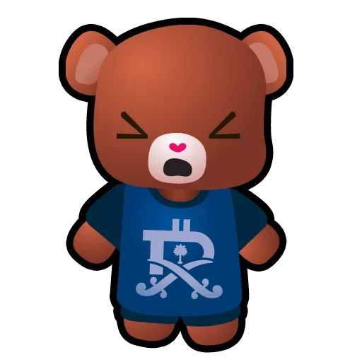 der bär, der bär, teddybär, teddybär, bear line friends brown