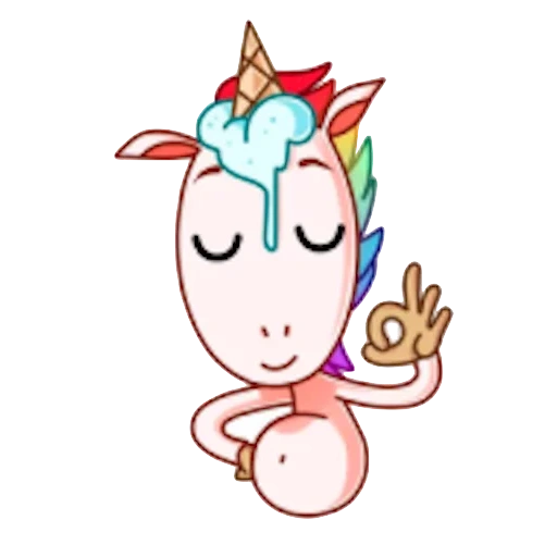 pony, unicorni, il disegno dell'unicorno
