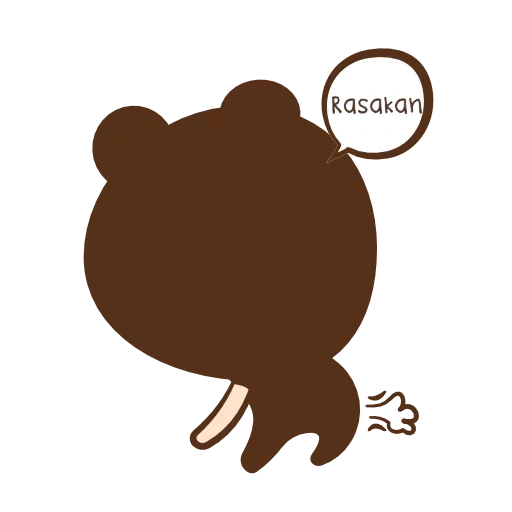 beruang, siluet, brown bear, beruang kecil, beruang korea