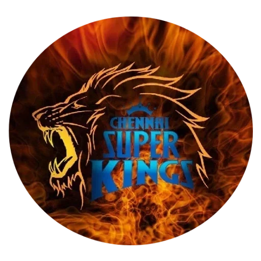 logotipo king, super rei, logotipo ipl 2022, chennai super kings, logotipo de chennai super kings