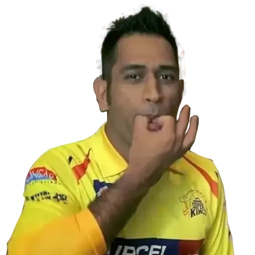 dhoni, joven, hombre, obamei yang, ms dhoni