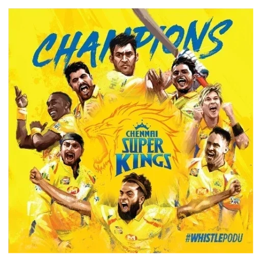 csk, cricket, ms dhoni, chennai super kings, ott bomboned poster 2020