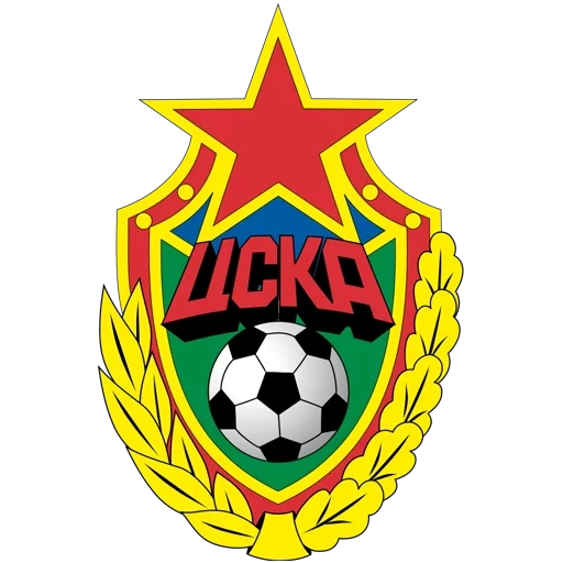 lambang angkatan darat pusat, lambang sepak bola tentara pusat, lambang sepak bola tentara pusat, pfc cska moscow emblem, lambang klub sepak bola tentara pusat