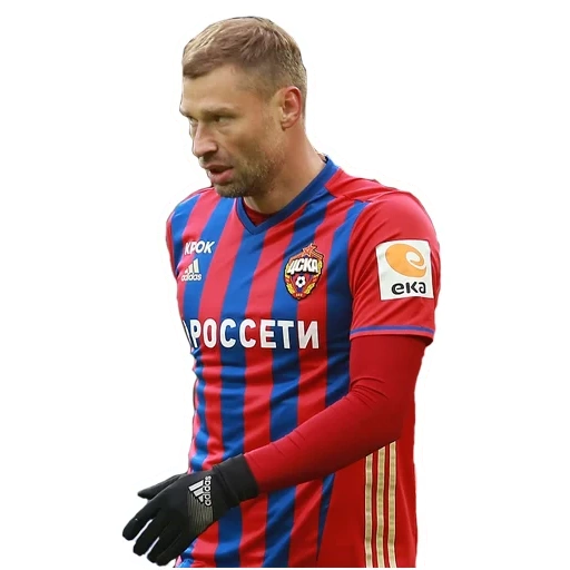 esercito centrale, vasily berezutsky, giocatore cska su sfondo bianco, alexei berezutsky cska panini, alexei vladimirovich berezutsky