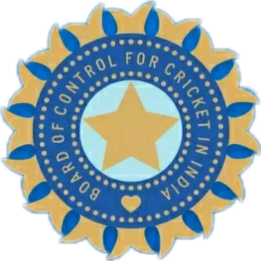 bcci, kanal, dekoration, empire bcci, indien cricket logo