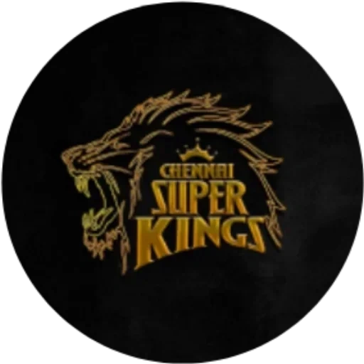 king, logo, rey del fondo de pantalla, chennai superkings, chennai super king logo